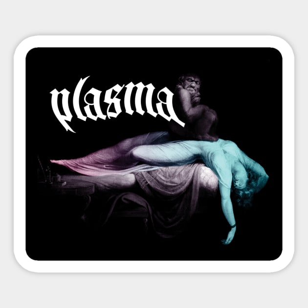 Sleep Demon Sticker by Plasma